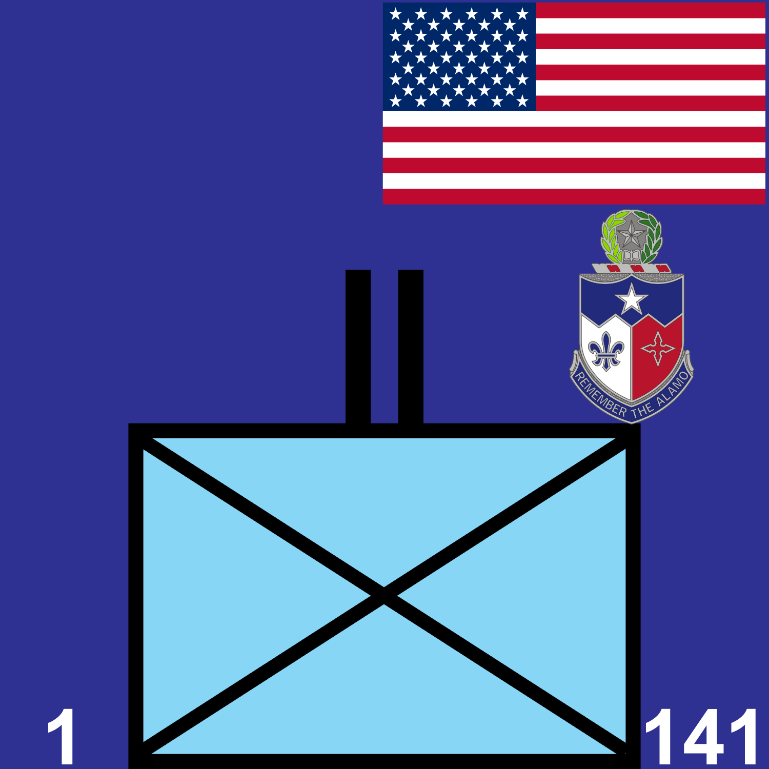 1st Battalion, 141st Infantry Regiment icon